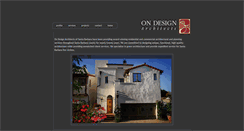 Desktop Screenshot of ondesignarchitects.net